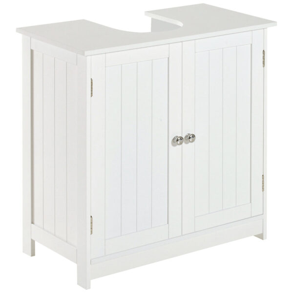 Easycomfort MDF-meubel, met badkamermeubel met 2 fronten (60x30x60cm)