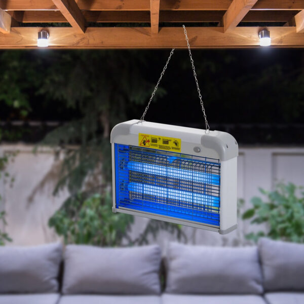 EASYCOMFORT Elektrische Muggenlamp 20W, 37,5x8,5x26,5cm