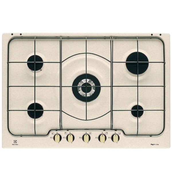Pianokoken A Gas Electrolux RGG7253OON 5 Fuochi (L74xP51) Sabbia