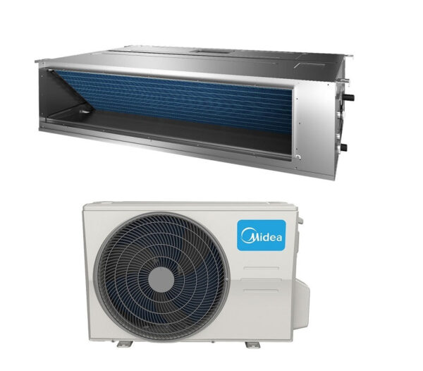 Midea Inverter Ducted Air Conditioner 42000 btu R-32 MTI-42HWFNX compleet met afstandsbediening en draadloze bediening A++ Wi-Fi Optioneel - NIEUW