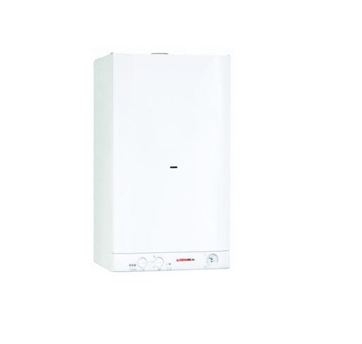Thermomec LUCY KETEL mod. R-MHP S 24 kW VOORGEMENGDE CONDENSATIE METHAAN + ROOKKANAALSET Split Rookgasafvoerset