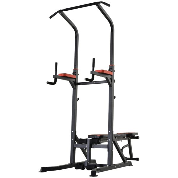 EasyComfort Foldbare multifunctionele trainingstoren met optrekstang