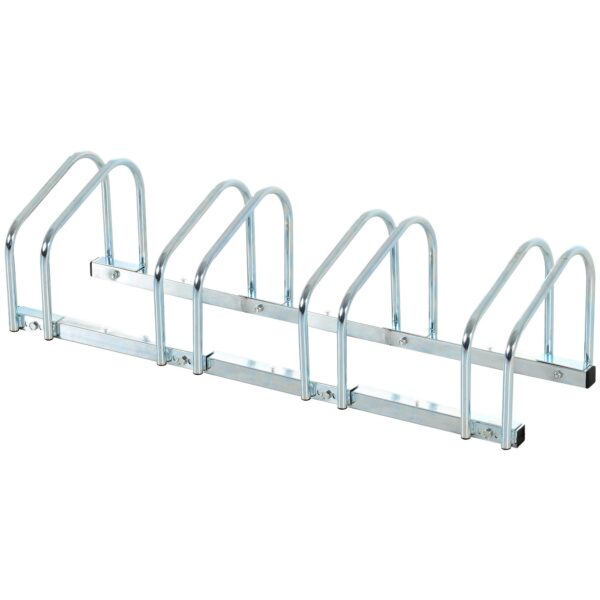 EasyComfort Fietsenrek voor 4 fietsen, 110x33x27 cm