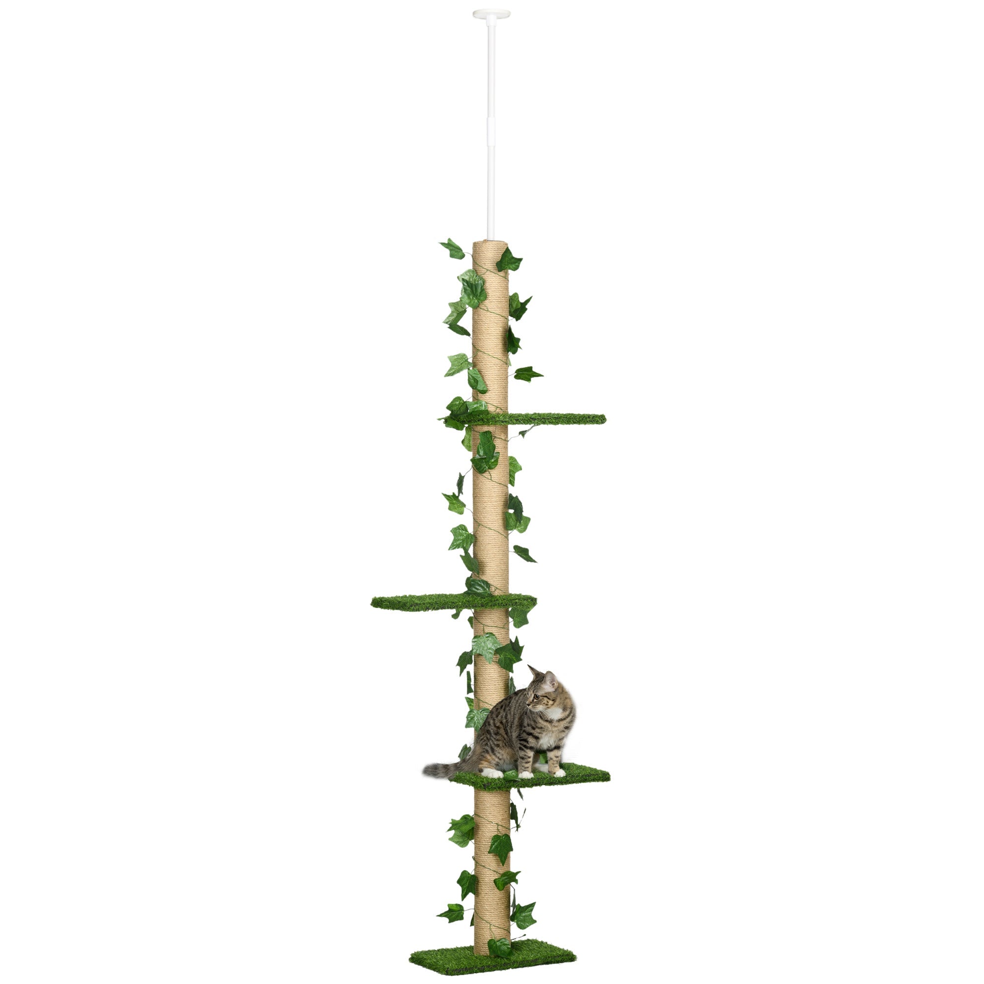 immagine-1-easycomfort-easycomfort-albero-tiragraffi-per-gatti-a-soffitto-alto-202-242-cm-regolabile-con-asta-di-tensione-verde_58b01d5d-709d-4d13-96fc-44db38d638b3