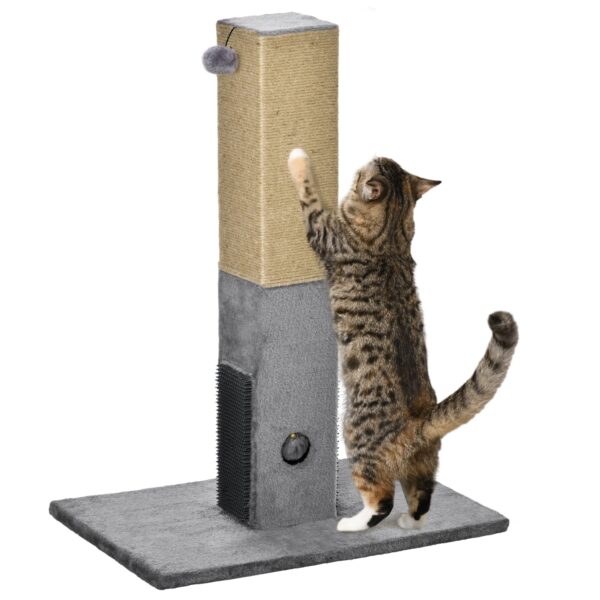 EasyComfort Krabpaal voor katten 59.5 x 39 x 79 cm (grijs)