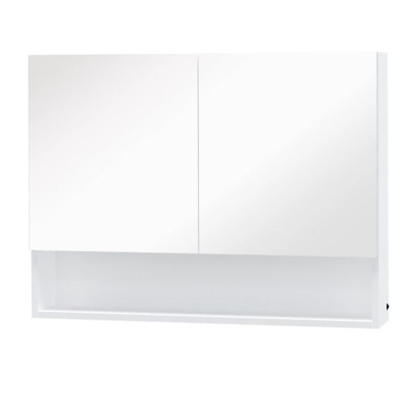EasyComfort Spiegelkast LED 80x15x60 cm