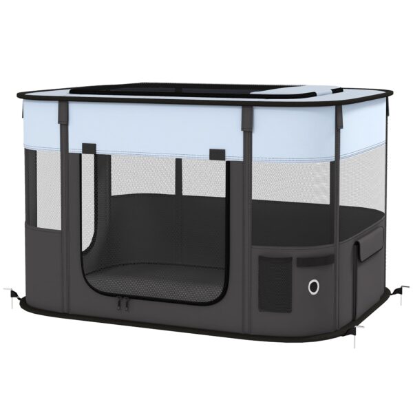 EasyComfort Box voor huisdieren 84x64x53 cm, 7 ramen, 3 deuren