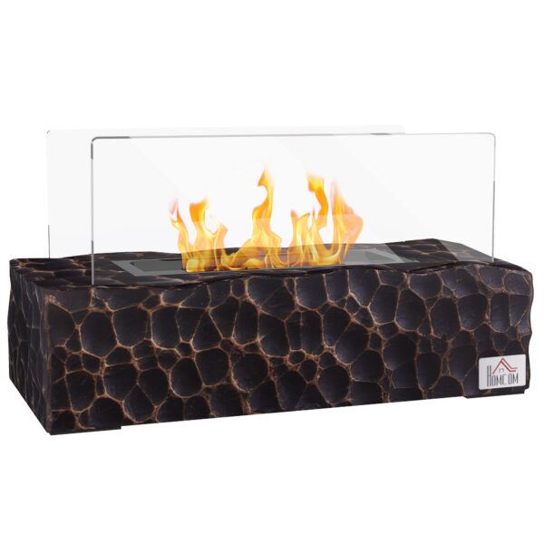 EasyComfort Camino bio-ethanol tafelhaard 1.15L, 33x16x18cm zwart