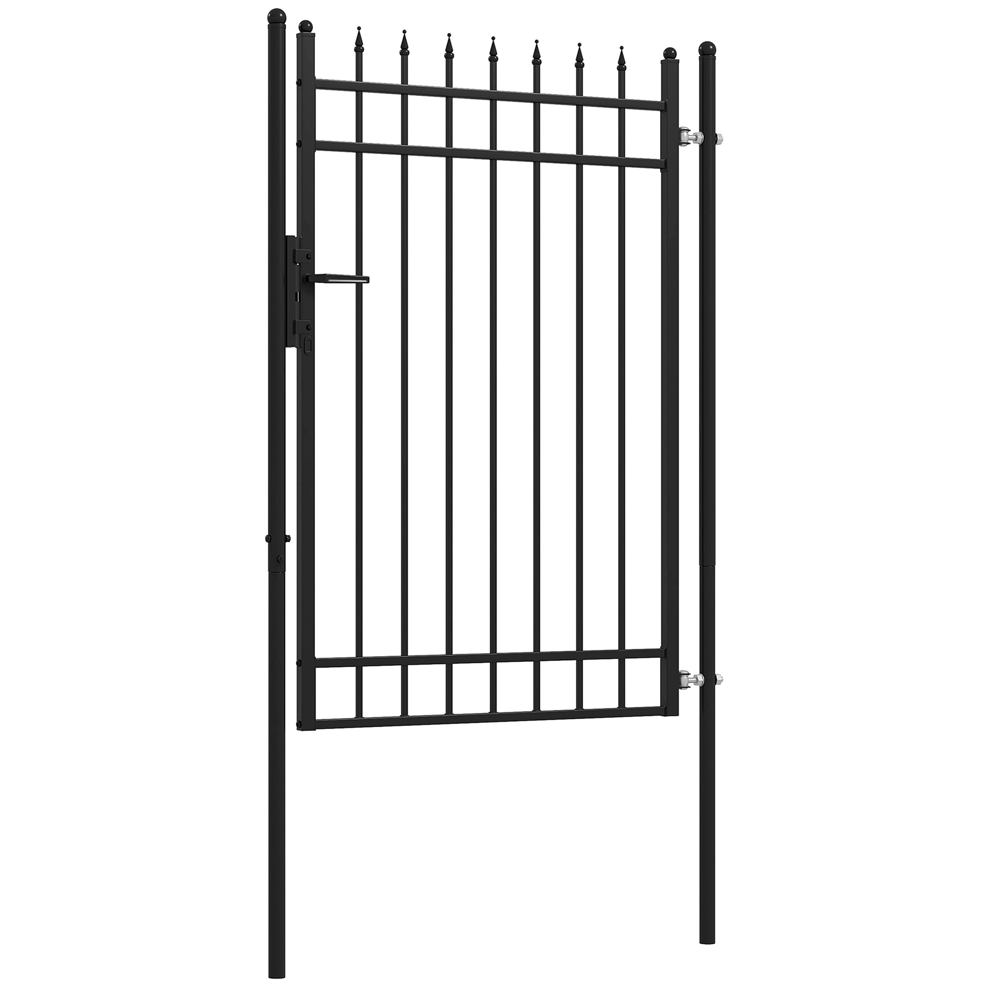 immagine-1-easycomfort-easycomfort-cancelletto-di-sicurezza-con-serratura-3-chiavi-e-2-paletti-in-acciaio-zincato-107x204-cm-nero_6361484f-e74c-4a05-9576-0f775e45d450