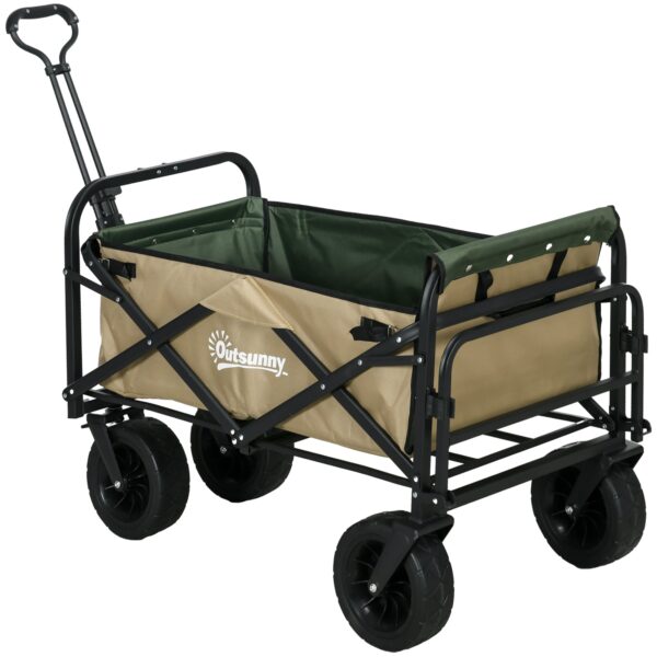 EasyComfort Tuinkar 110L met telescopische handgreep