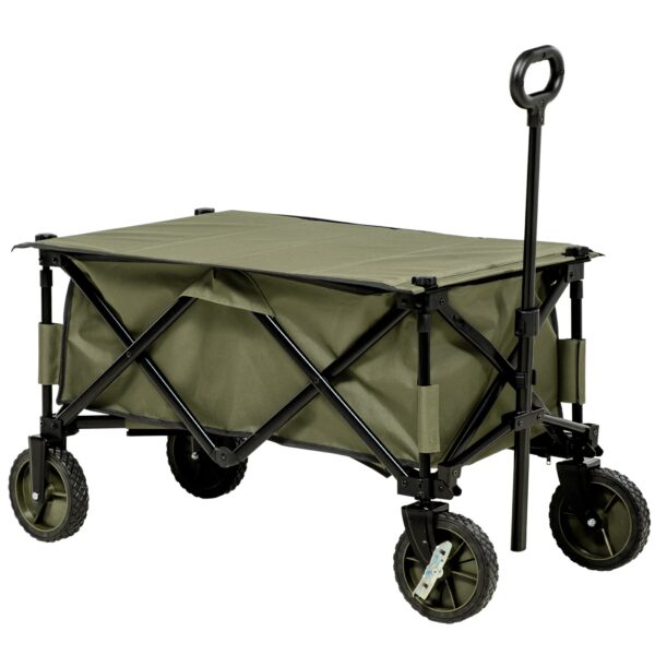 EasyComfort Carrello da Giardino 125L opvouwbare tuinwagen