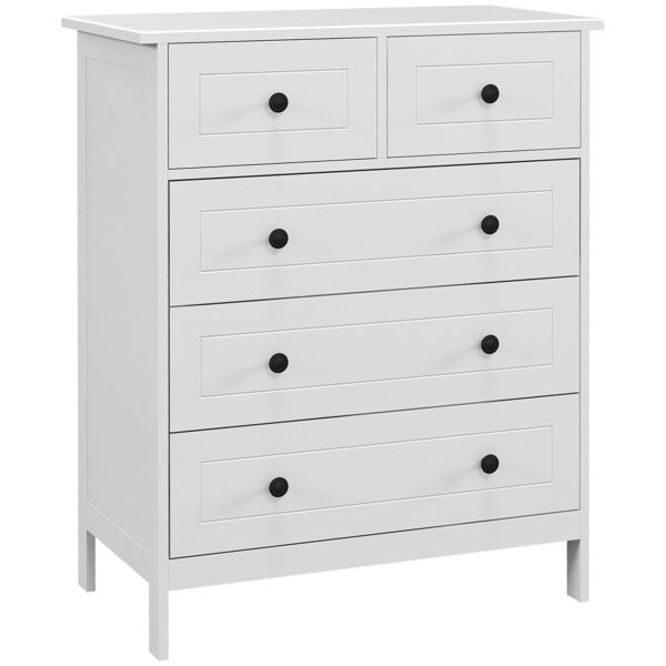 EasyComfort Ladekast 5 lades 74x40x91 cm wit