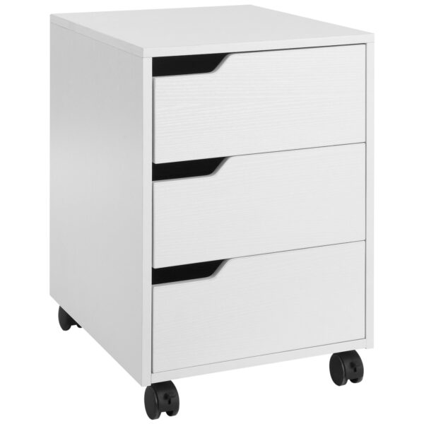 EasyComfort Ladenkast 3 lades 40x50x57.5 cm wit
