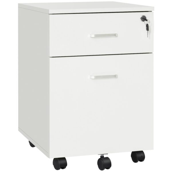 EasyComfort ladeblok 2 lades met slot, 40x49x58 cm