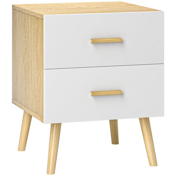 EasyComfort nachtkastje 2 laden 40x40x50 cm rovere