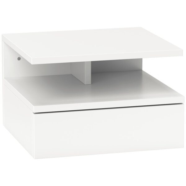 EasyComfort Comodino Sospeso hangend nachtkastje 35x32x22.5 cm wit