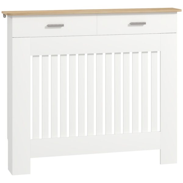 EasyComfort radiatorombouw met lade 112x19x97 cm, wit