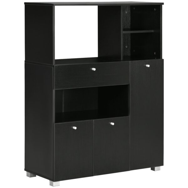 EasyComfort keukenkast 90x40x120 cm, zwart
