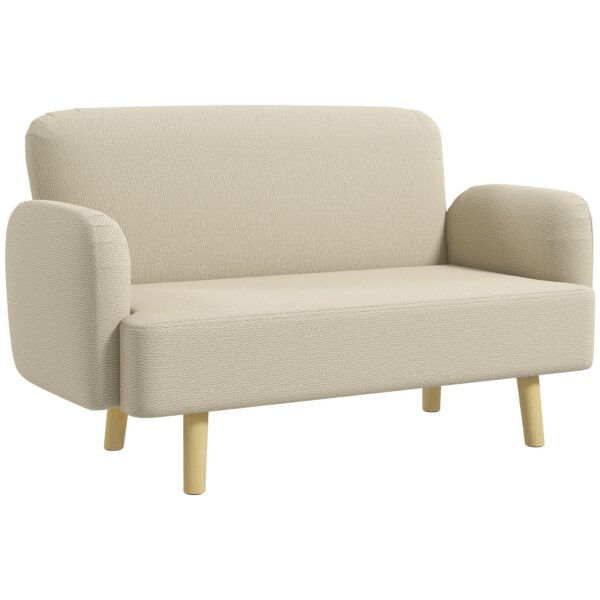 EasyComfort Divano 2-zitsbank 140x74x79 cm - wit crème