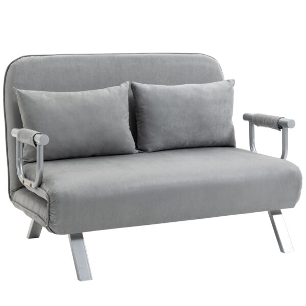 EasyComfort slaapbank 1-persoons, verstelbare rugleuning, 111x80x78 cm