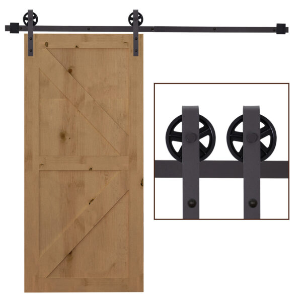 EasyComfort Kit schuifdeur 100 kg staal 183x4x0.6 cm