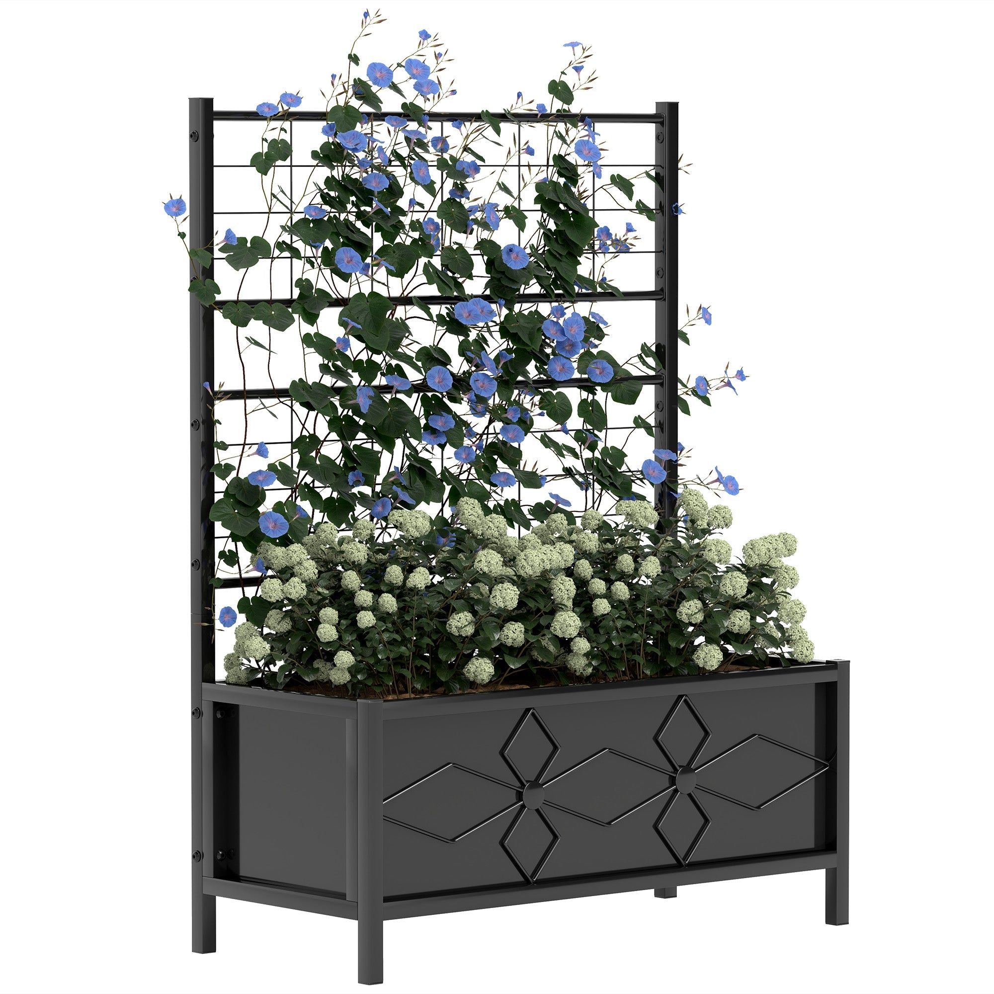 immagine-1-easycomfort-easycomfort-letto-per-orto-rialzato-con-traliccio-per-piante-rampicanti-in-acciaio-zincato-90x40x120-cm-nero_f982bfc0-9a54-446a-9831-b9208dc06b7c