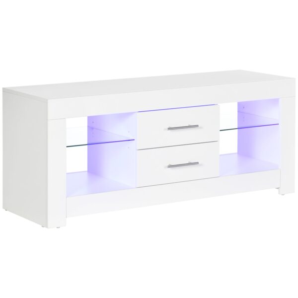 EasyComfort TV-meubel voor 55" – 120x40x50 cm, wit