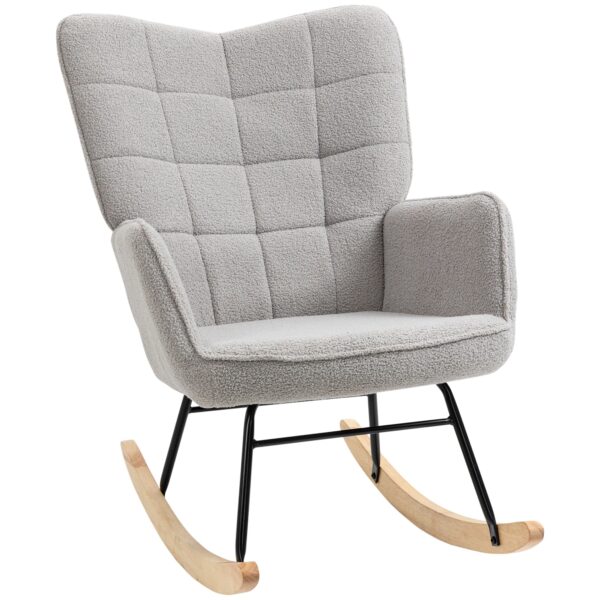 EasyComfort Poltrona a Dondolo Imbottita — Schommelstoel 71x98x101 cm