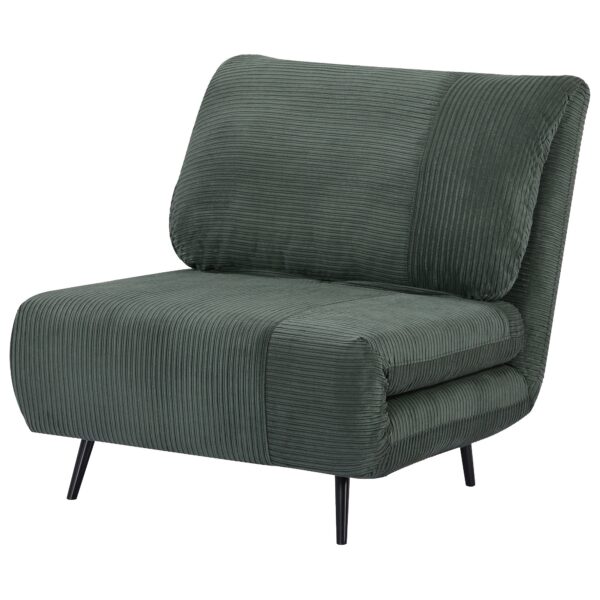 EasyComfort Fauteuilbed 1-persoons, 2-in-1, 3-standen rugleuning