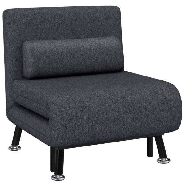 EasyComfort Poltrona Letto 3-in-1 Fauteuilbed Donkergrijs