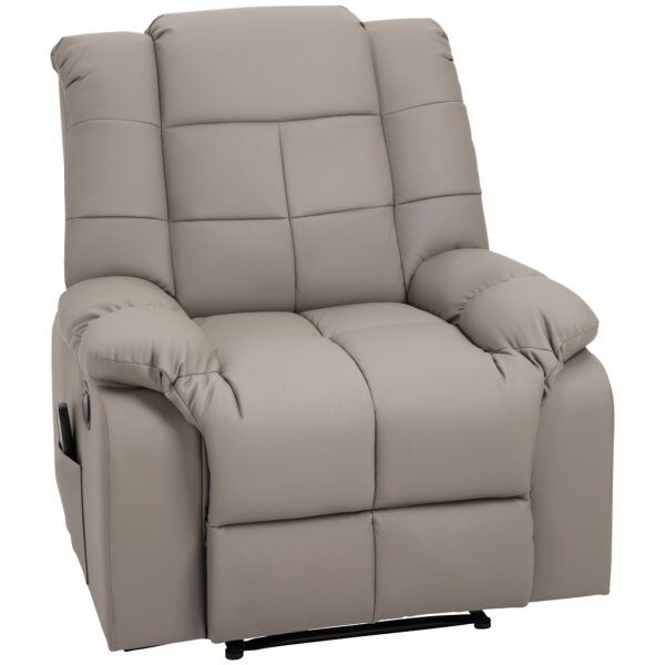 EasyComfort Poltrona Relax fauteuil met 8 massagepunten, verstelbaar tot 165°