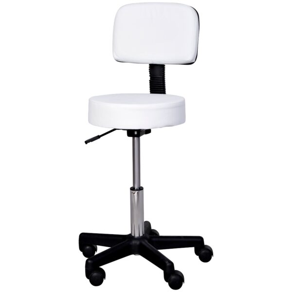 EasyComfort Sgabello Girevole stoel met rugleuning, verstelbaar 45–54 cm