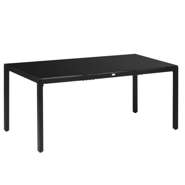 EasyComfort rechthoekige tuintafel 180x80 cm voor 8 personen