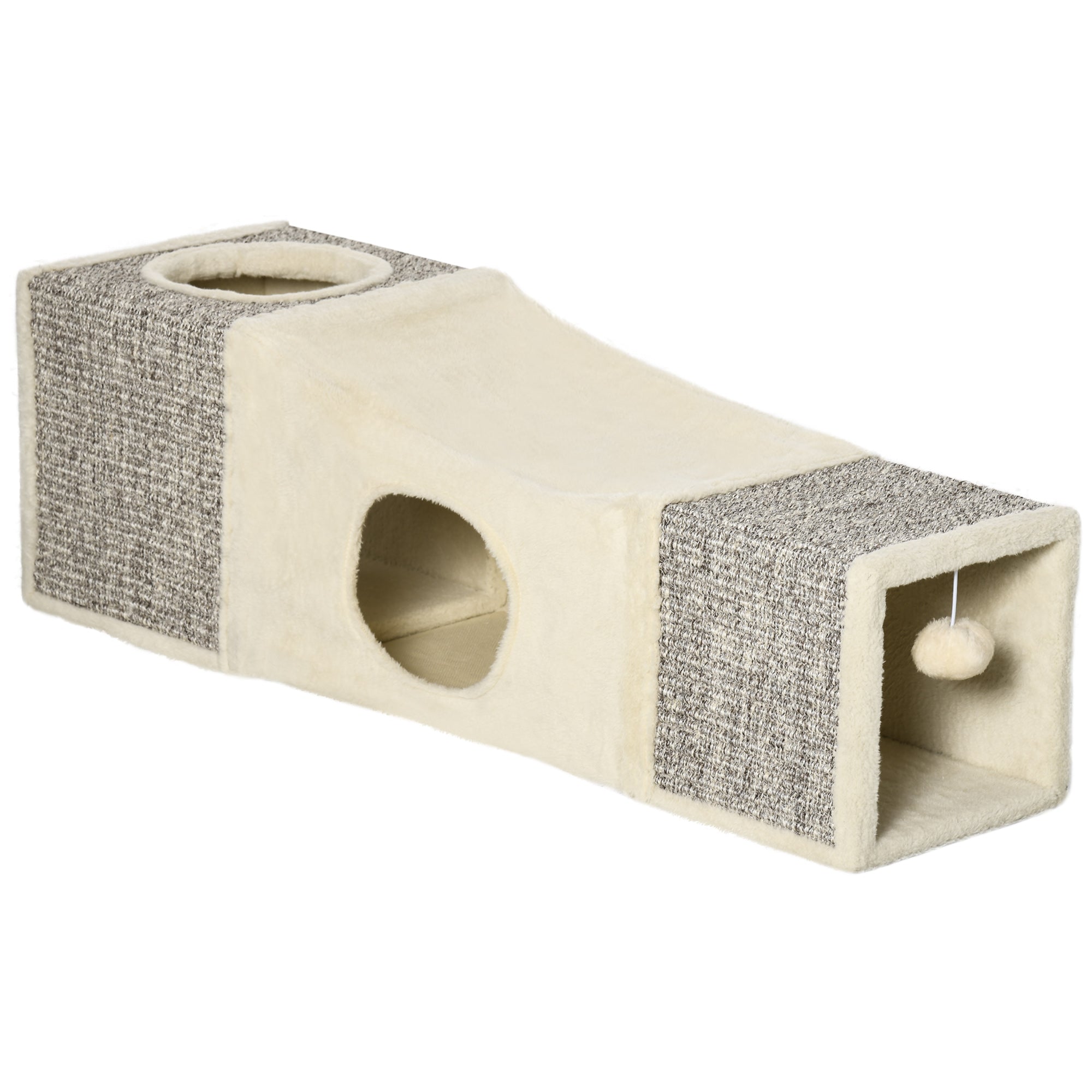 immagine-1-easycomfort-easycomfort-tunnel-per-gatti-pieghevole-con-casette-tiragraffi-e-pallina-in-peluche-e-sisal-crema_b0e661be-c0f8-41b1-a03e-265553718291