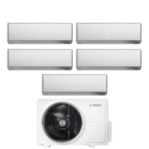 Bosch CLIMATE 7000i Penta-split Airconditioner 7+7+7+7+9 (CL5000M, R-32, Wi‑Fi)