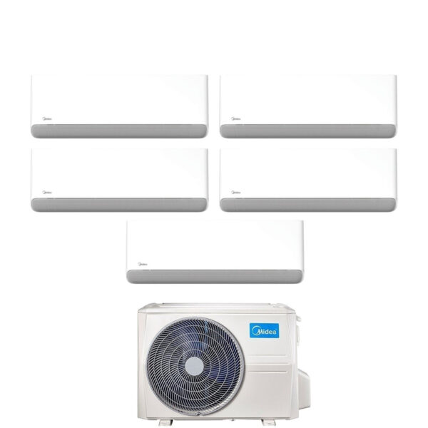Midea Breezeless E M5OE-42HFN8-Q Pentasplit airconditioner 9+9+12+12+12