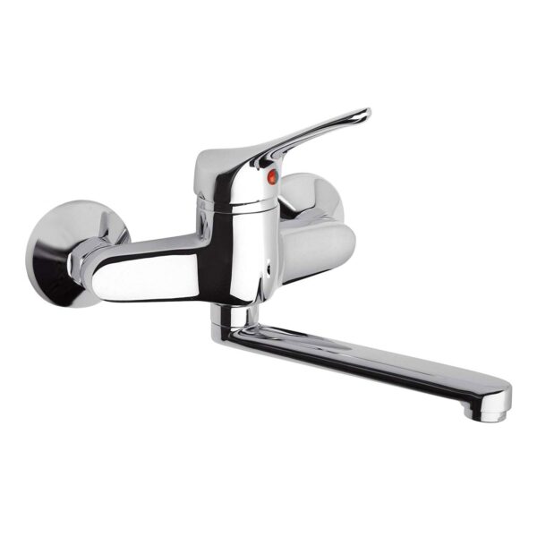 Paini Pilot wandmengkraan voor wasbak 04CR501