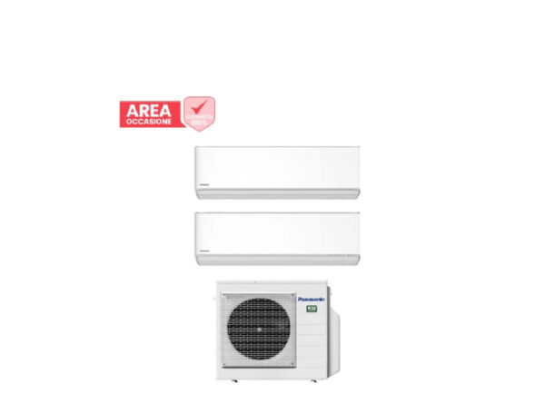 Panasonic Etherea dual-split airconditioner 2, 5 + 5, 0 kW (CU-3Z52TBE)