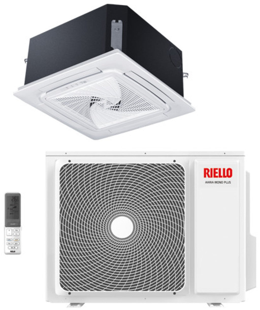 immagine-1-riello-condizionatore-a-cassetta-4-vie-60x60-riello-18000-btu-aaria-mono-plus-amk-50-p-r-32-con-pannello-e-telecomando-inclusi-ean-8059657086495_852d9353-225a-446c-b185-9a576dc30cd2