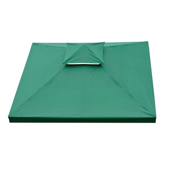 EasyComfort vervangend dak voor dubbele tuingazebo 3 × 3 m