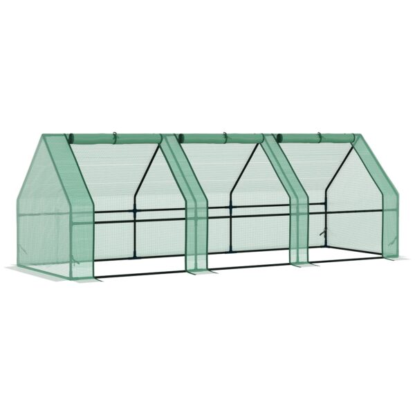EasyComfort kas 270x90x90 cm met PE-panelen en stalen frame