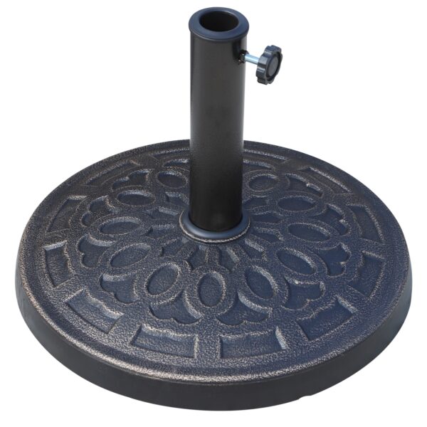 EasyComfort Round parasolvoet Φ44 × 33cm, bruin
