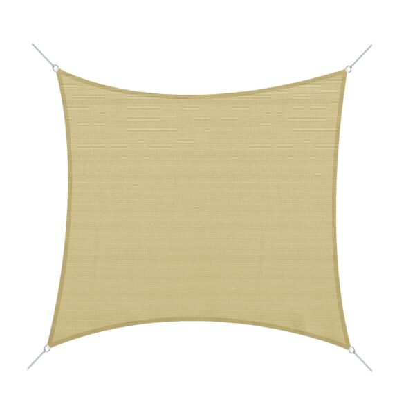 EasyComfort Square schaduwzeil HDPE 360x360 cm, zandkleur