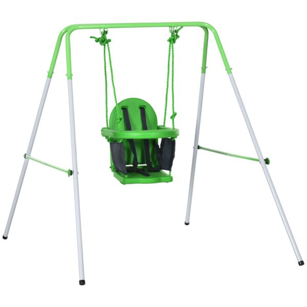EasyComfort babyschommel 6–36 maanden, 122x146x122 cm, groen