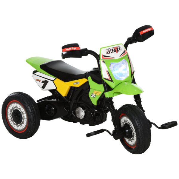 EasyComfort driewieler motorstijl met licht en geluid 71x40x51 cm groen