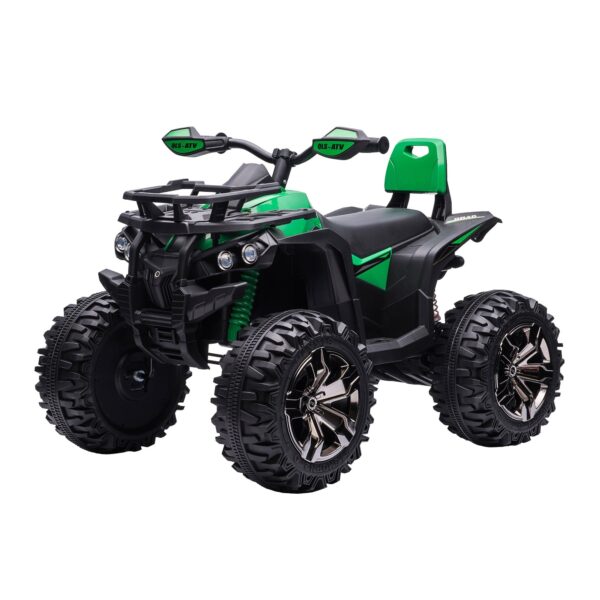 EasyComfort elektrische kinderquad 12V – groen (100x65x73 cm)