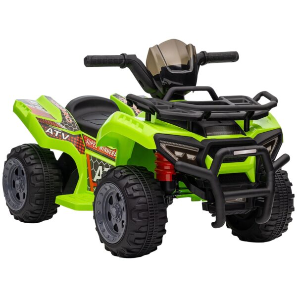 EasyComfort elektrische kinderquad 6V 66x44x42 cm groen