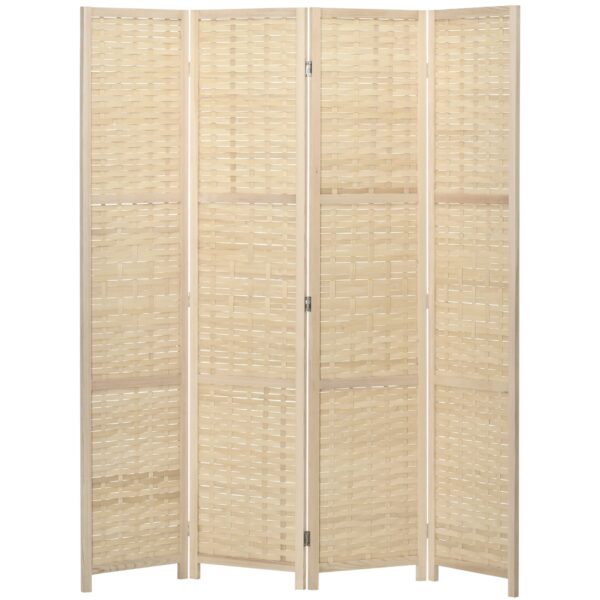 EasyComfort Separé 4-delig hout en bamboe