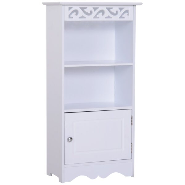 EasyComfort staande badkamerkast MDF 40 x 23 x 80 cm - wit
