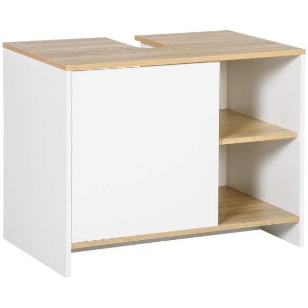 EasyComfort onderkast voor wastafel 77 x 45 x 60 cm - wit/houtkleur